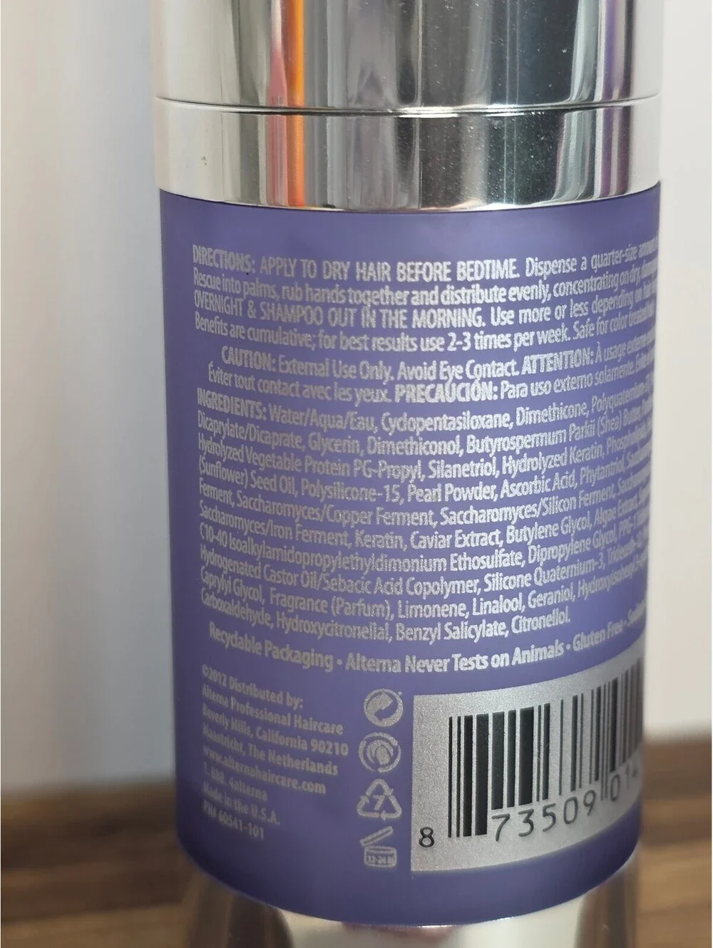 Alterna Caviar Anti-Aging Overnight Hair Rescue (1 fl. oz.)